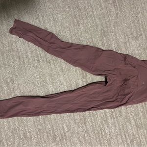 Pink Lululemon Size 2 Leggings